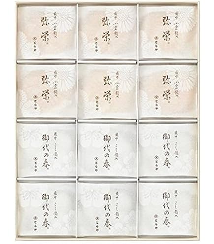 Amazon.co.jp: 【とらや】羊羹・最中詰合せ 3号 (夜の梅 おもかげ 新緑