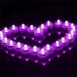 DODOLIGHTNESS 12pcs/lot Romantic Waterproof Submersible LED Tea Light Electronic Candle Light for We