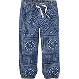 Carter's(カーターズ) デニムプリントジョガー ブルー ボトムスデニム 4歳【並行輸入】