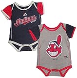 Cleveland Indiansベビー/幼児2 Piece Creeper Set