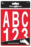 The Hillman Group 847017 3-Inch Die-Cut Letters/Numbers Kit, White The Hillman Group [並行輸入品]