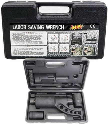Amazon | ギアレンチ 64倍 倍力レンチセット 大型車タイヤ用