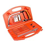 のこぎりセット BIGWING 多機能 DIY 弓の鋸 木材鋸 ガラス 金属 プラスチック タイル 工具セット