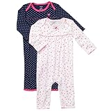 カーターズ carter's つなぎ ジャンプスーツ2点セット 並行輸入 綿 マルチカラー 6ヶ月 121B7246