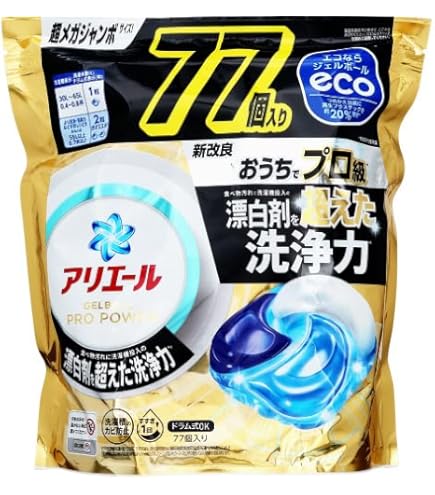 Amazon | 【P&G】アリエール ジェルボール 4D つめかえ用 超メガ