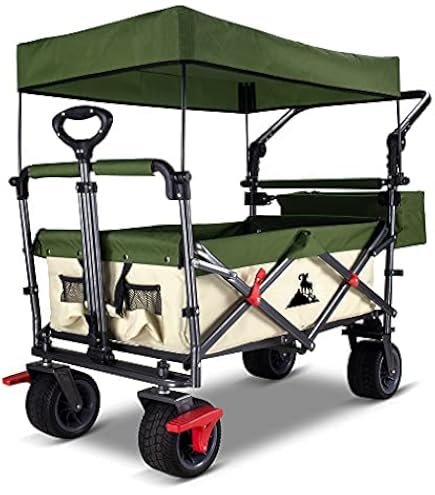 Amazon.co.jp: TMZ折りたたみ式全地形ガーデン車両、屋外キャンプ