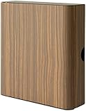 【毎日使うからスッキリ収納】 木目調 マグネット扉 キーボックス (ブラウン)