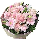 花由 そのままブーケ（花束）＊グランデ～ビックサイズ パウダーピンク 【マケプレお急ぎ便】