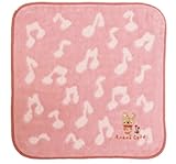 日本製 アナノカフェ Anano Cafe ハミングタオルハンカチ ピンク 547573