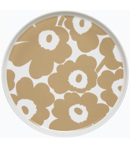 Amazon.co.jp: marimekko marimekko プレート 25cm Unikko ウニッコ
