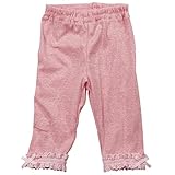 《秋冬春対応》(日本製) Pample Mousse(パンプルムース) オーガニックコットンフライス7分丈パンツ 90cm/PK NO.DP-73303