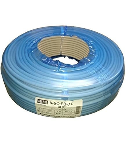 Amazon.co.jp: 5DSFA(5D-SFA)-LITE 100m フジクラ 50Ω 無線用 同軸