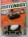 2010 Matchbox Cars, Construction # 46 of 100, Brown & White MBX Mixer