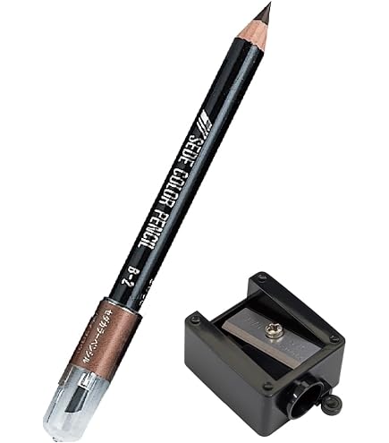 Amazon.co.jp: アイブロウ ペンシル カラーペンシル B5 ブラック