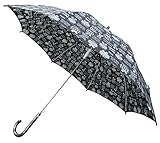 サンマルコ 傘 ミッキーマウス ロータリープリント総柄 ブラック 親骨58cm ジャンプ式