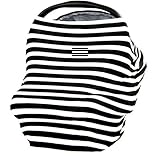 JLIKA Baby Car Seat Covers - Stretchy Infant Canopy and Nursing cover for breastfeeding newborns inf