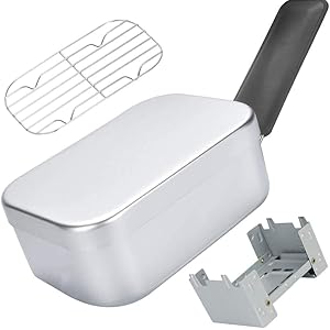 キャンプ用メスティン アルミ飯盒 ハンドルカバー付きハンゴウ クッカー バーべキュー アウトドア炊飯 調理器具 サバイバ…