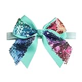 cinhentヘッドバンド2018 Cute Baby Girls Sparkling Scalesクールヘアウェアアクセサリー M グリーン Cinhent030906-GGP