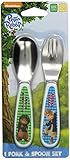 NUK Peter Rabbit Fork and Spoon Set by Gerber Graduates [並行輸入品]