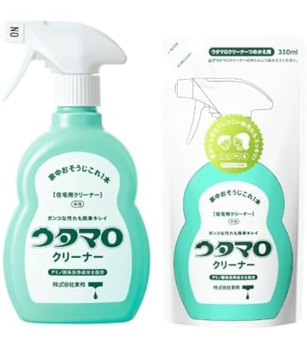 ウタマロ Amazon | ウタマロ ウタマロクリーナー 本体 ＋ 詰め替え用 ＋