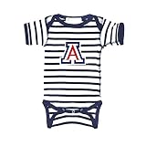 アリゾナストライプNCAA College新生児幼児赤ちゃんクリーパー