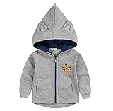 子供服 春秋 パーカー スウェットパーカー フード付き 前開き ジャケット コート フーディ 男の子 女の子 キッズ 子供 長袖 おしゃれ カジュアル ファッション 可愛い 動物柄 虎 耳付き