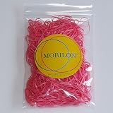 モビロンバンド 折径40mm カット幅1.8mm 200g（約2,600本）入り ピンク