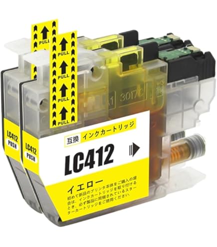 brother LC412XL ブラック、シアン、イエロー、マゼンタお値下げ ヨドバシ.com - ブラザー brother インクカートリッジ ブラック