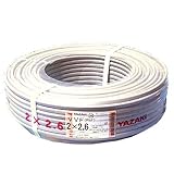 矢崎 VVFケーブル 2.6mm×2芯 100m巻 (灰色) VVF2.6mm×2C×100m YAZAKI