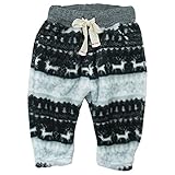 【冬物】OFFICIAL TEAM(オフィシャル チーム) フリースドット柄ルームウェアーパンツ 90cm /BLACK NO.OT-15AW-808