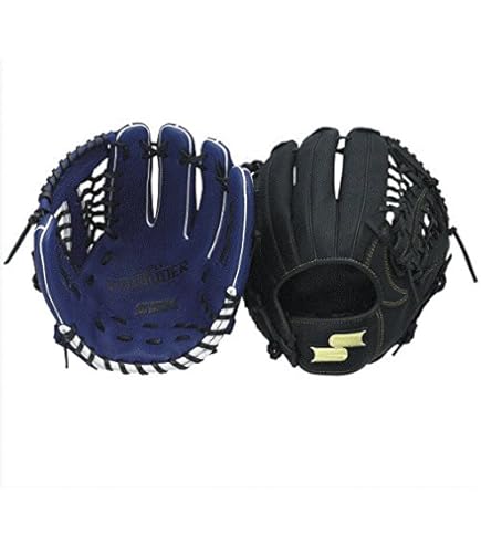 SSK ジュニア軟式野球グローブ ブラック/ブルー エスエスケイ SSK ジュニア 野球 グローブ 軟式野球グローブ L