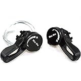Bireegoo 15/18/21スピードフリクションサムシフターセットMTBバイクアクセサリー