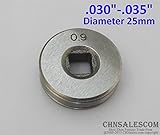 CHNsalescom ミグ溶接機ワイヤフィードドライブローラロール部品0.8-0.9 V溝2.030