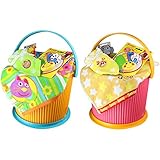 オムニウッティ 名入れ刺繍 おむつケーキ　パンパースＳサイズ　オレンジ　ミニタオル・ブルー　 Sassy レディバグ付【出産祝い/内祝い】