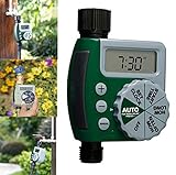 LORIA・JP 自動水やり 簡単水やりタイマー 電池式 節水/灌漑/芝生/鉢植え/畑用/ガーデニン用