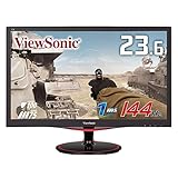 ViewSonic 23.6型 144Hz駆動 1ms フルHDゲーミングモニター 量販店限定モデル VX2458-MHD-7