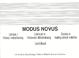 Cover of Modus novus : larobok I fritonal melodilasning (Swedish German English)