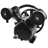 Powermate 040-0386RP Universal Replacement Single Stage V-Twin Cylinder Oil Lubricated Pump - 1.6 RH