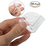 20個の子供の赤ちゃんの安全なコーナーカバー3Mの粘着角度クラッシュ保護テーブルコーナーエッジプロテクションカバー子供アンチコリジョンエッジ＆コーナーガード