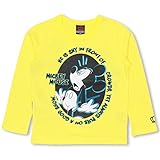 ベビードール ディズニー 斜め王冠ロンT 子供服 DISNEY Collection 80cm イエロー