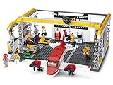 Sluban Aviation Aircraft Repair Station Construction Building Block Set Brick Toys 599pcs [並行輸入品]