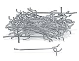 RamPro 6-inch Heavy-Duty Carbon-Steel Sturdy Rust-Resistant Straight L-shape Zinc plated Metal J-sty