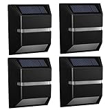 Mpow Solar Fence Light, Outdoor Waterproof Fence Light Auto Turn On/Off Security Light for Patio Gar