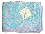 日繊商工 TROUSSEAU サラシャ ウォッシュタオル ブルー QGS-2502