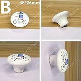 Dagly（TM）ダイヤ。子供の子供のための38ミリメートルセラミックスポーツと読書シリーズのノブ部屋のドアキャビネットcupborads