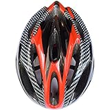 21ベントヘルメット 大人用子ども用 キッズ Aliciga 自転車ヘルメット 軽量 サイクリングヘルメット 調整可能 (レッド)