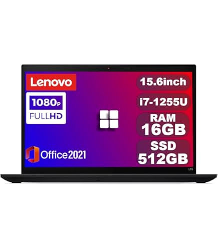 Amazon.co.jp: レノボ ThinkPad L15 Gen3 第12世代Core i7-1255U/64GB