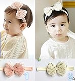 ヘッドアクセサリー ベビー 可愛いヘアバンド 2色 5点 【5点】