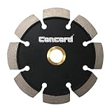Concord Blades TCC070A9HP 7 Inch Laser Welded Crack Chaser Diamond Blade .375 Inch Segment width [並行