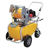 工進 エンジン式 噴霧器50Lタンクキャリー 2連/5mm MSV-E2R50T